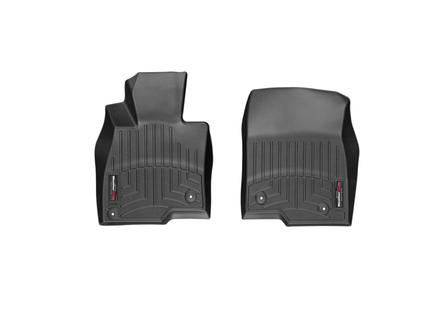 Weathertech - FloorLiner™ DigitalFit® Black Front & Rear Set 14-21 Mazda 6 - 44486-1-2