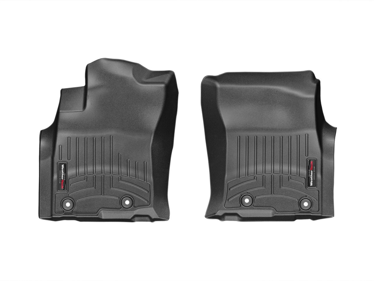 Weathertech - FloorLiner™ DigitalFit® Black Front & Rear Set 14-23 Lexus GX / 13-24 Toyota 4Runner - 444931-442862