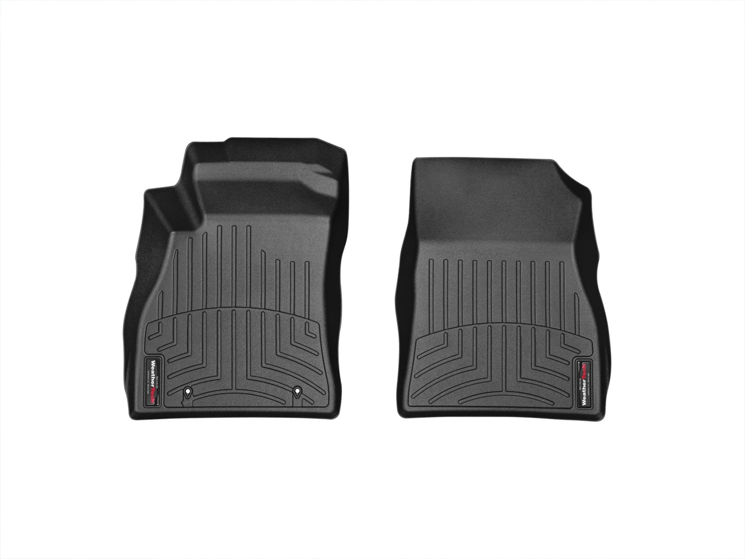 Weathertech - FloorLiner™ DigitalFit® Black Front & Rear Set 11-17 Nissan Juke - 44504-1-2