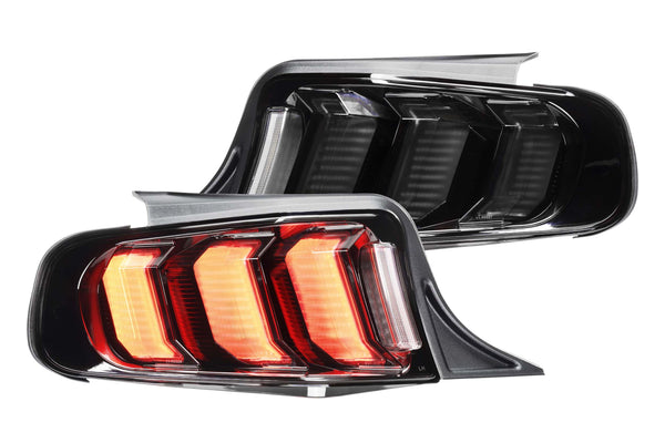 Morimoto - XB LED Tail Lights: Ford Mustang (10-12) (Pair / Facelift / Smoked) - LF442.2