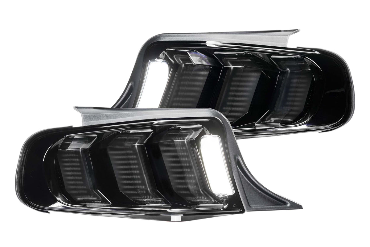 Morimoto - XB LED Tail Lights: Ford Mustang (13-14) (Pair / Facelift / Smoked) - LF422.2