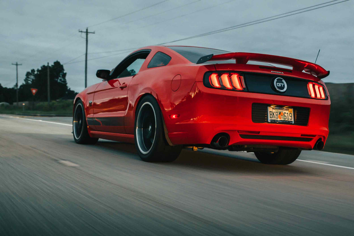 Morimoto - XB LED Tail Lights: Ford Mustang (13-14) (Pair / Facelift / Red) - LF421.2