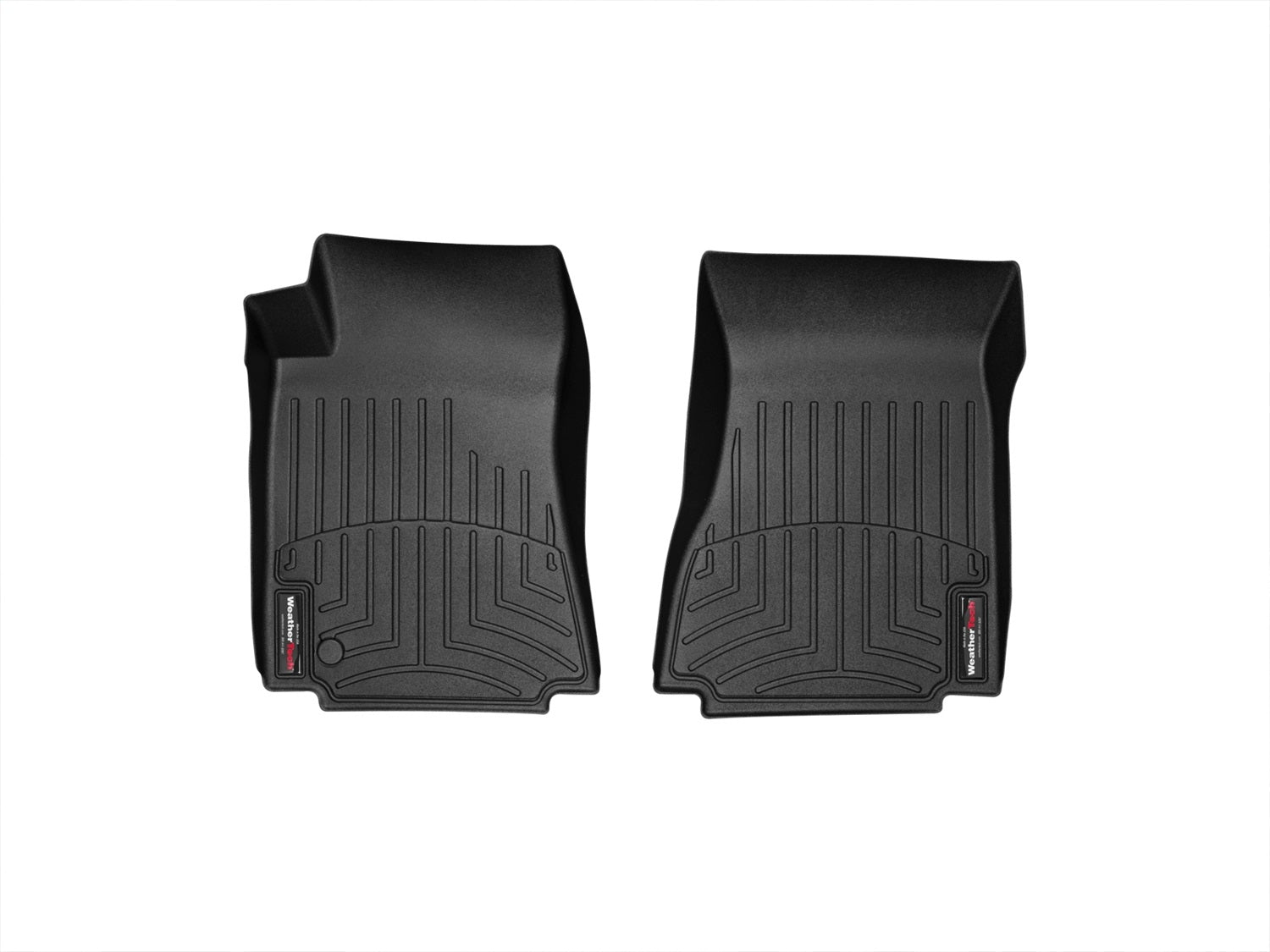 Weathertech - FloorLiner™ DigitalFit® Black Front & Rear Set 08-14 Cadillac CTS - 445201-441492