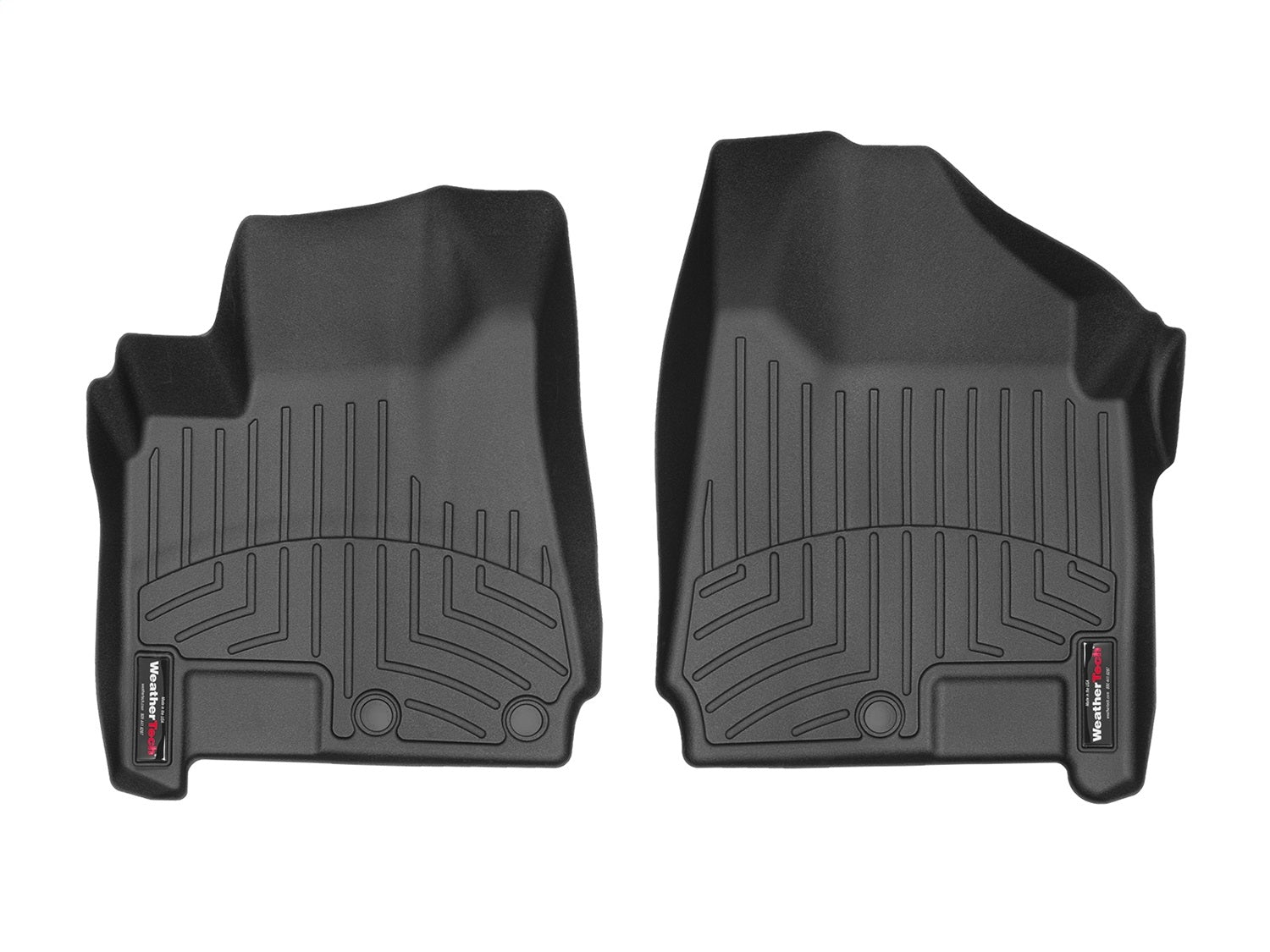 Weathertech - FloorLiner™ DigitalFit® Black Front & Rear Set 10-16 Cadillac SRX - 445211-442782