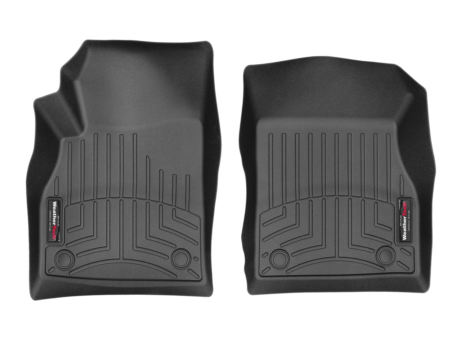Weathertech - FloorLiner™ DigitalFit® Black Front & Rear Set 11-14 Chevrolet Cruze - 445231-443442