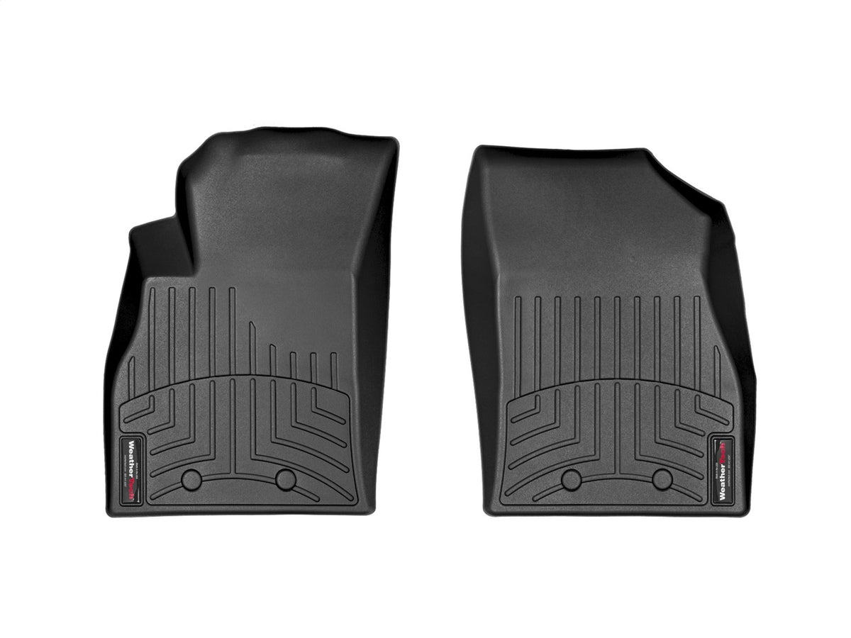 Weathertech - FloorLiner™ DigitalFit® Black Front & Rear Set 11-15 Chevrolet Volt - 44527-1-2