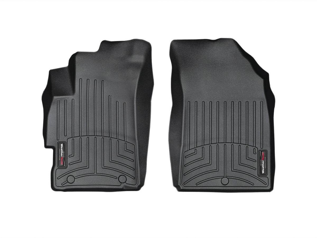 Weathertech - FloorLiner™ DigitalFit® Black Front & Rear Set 13-15 Chevrolet Spark / 14 Chevrolet Spark-EV - 44528-1-2