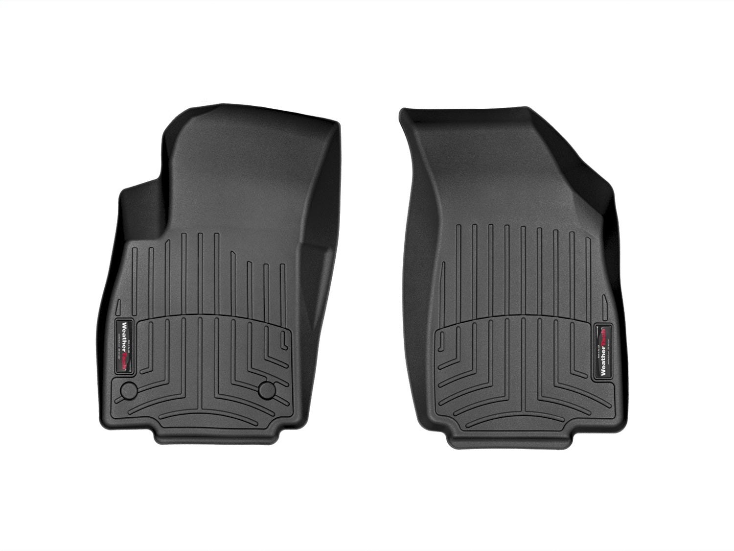 Weathertech - FloorLiner™ DigitalFit® Black Front & Rear Set 13-22 Buick Encore / 15-22 Chevrolet Trax - 44532-1-2