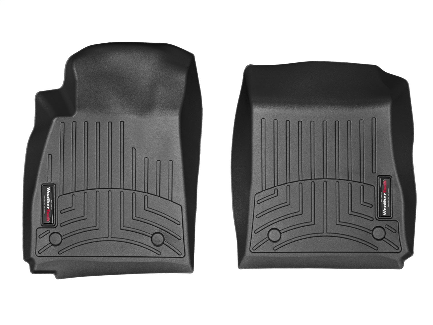 Weathertech - FloorLiner™ DigitalFit® Black Front & Rear Set 14-20 Chevrolet Impala - 44534-1-2