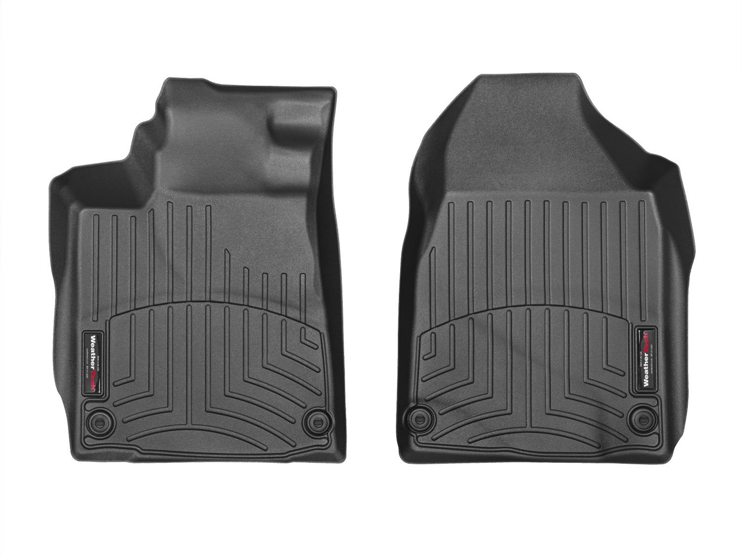 Weathertech - FloorLiner™ DigitalFit® Black Front & Rear Set 10-13 Acura ZDX - 445391-442892