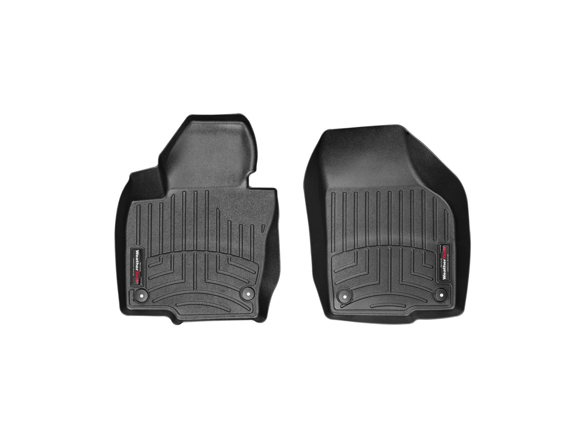 Weathertech - FloorLiner™ DigitalFit® Black Front & Rear Set 09-17 Volkswagen Tiguan - 445461-441522