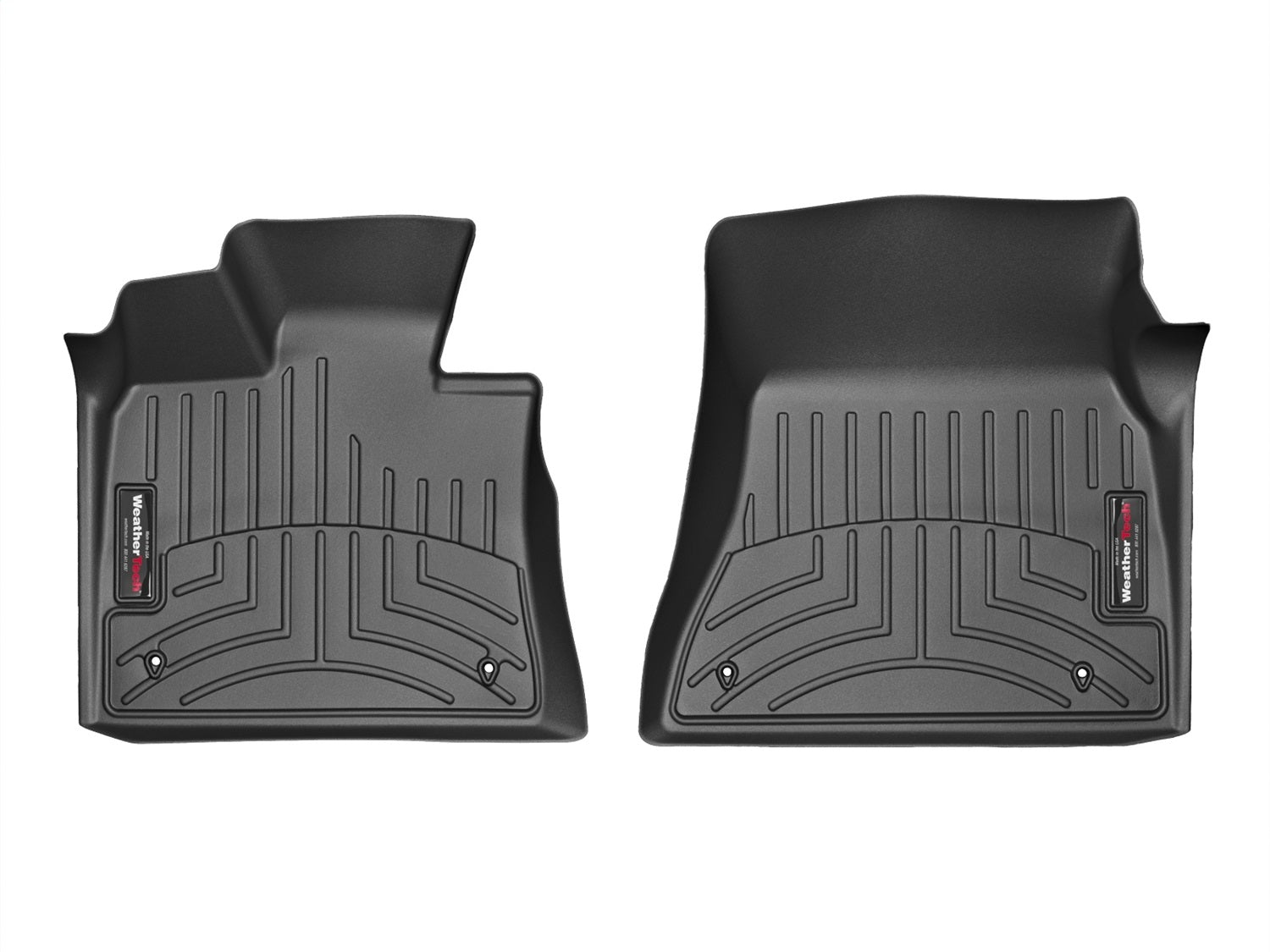 Weathertech - FloorLiner™ DigitalFit® Black Front & Rear Set 15-16 BMW X6 - 44559-1-2