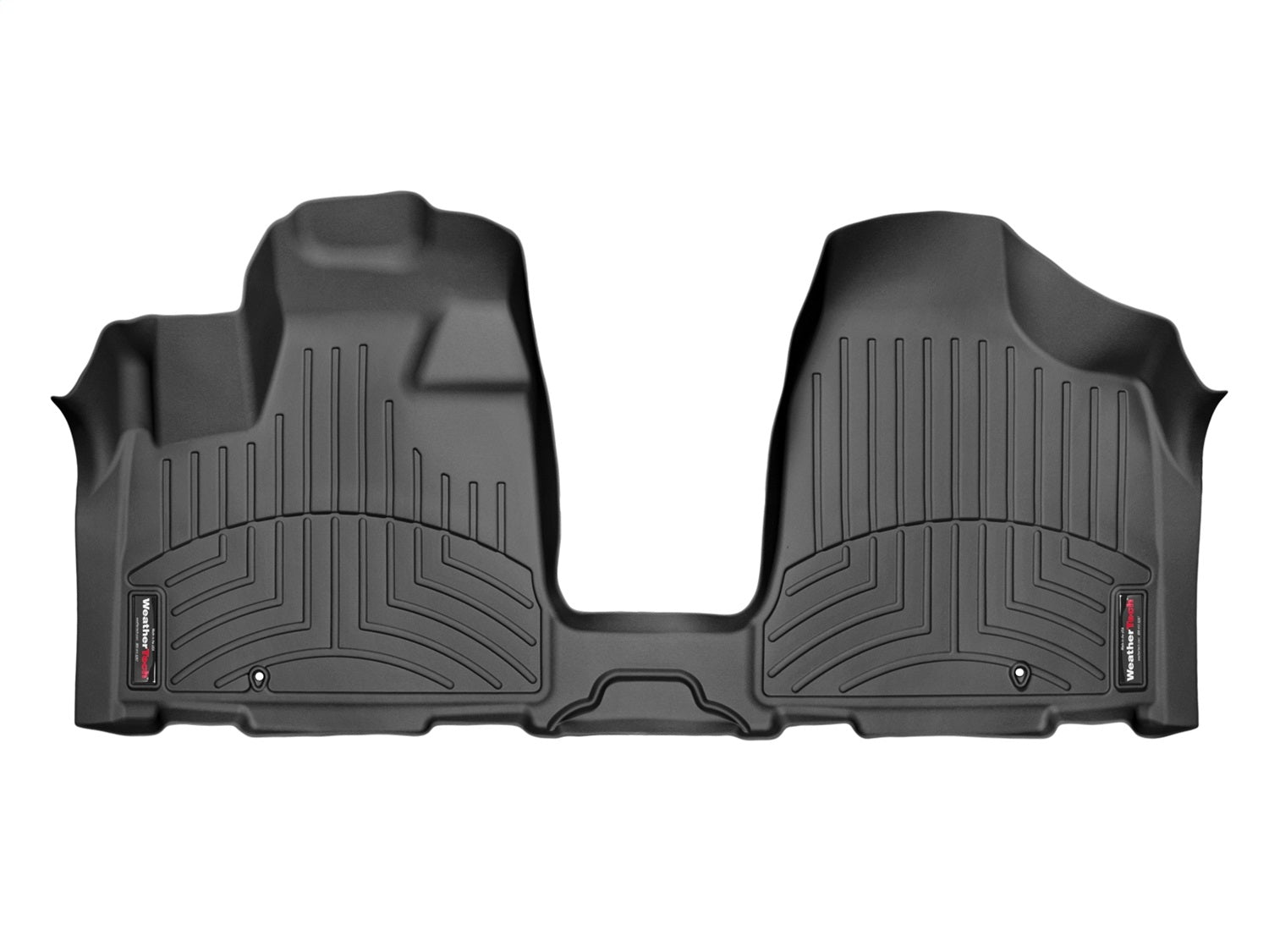Weathertech - FloorLiner™ DigitalFit® Black Front & Rear Set 12-20 Dodge Grand-Caravan - 445621-440272