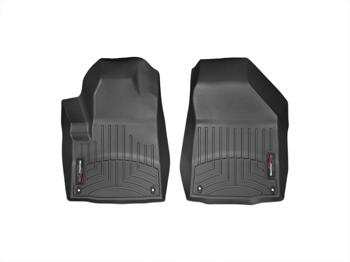 Weathertech - FloorLiner™ DigitalFit® Black Front & Rear Set 14-15 Jeep Cherokee - 44566-1-2