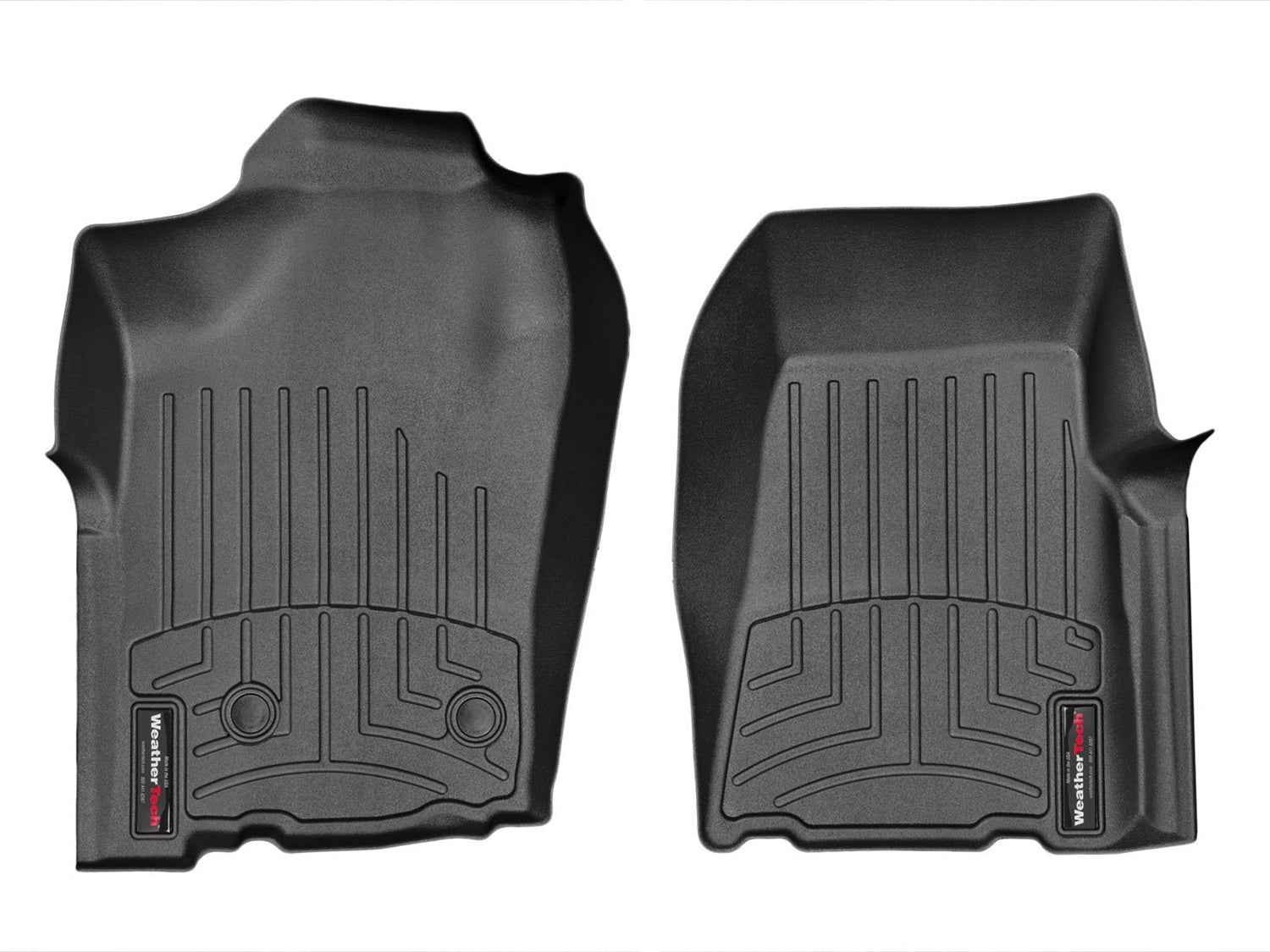 Weathertech - FloorLiner™ DigitalFit® Black Front & Rear Set 11 Ford Ranger - 445681-440242