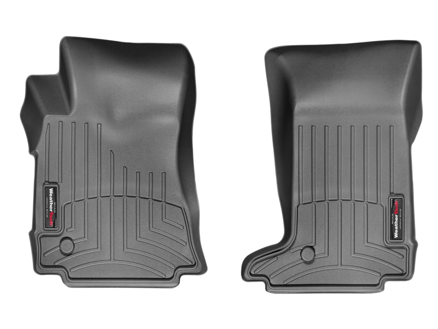 Weathertech - FloorLiner™ DigitalFit® Black Front & Rear Set 11-15 Cadillac CTS - 445921-441492