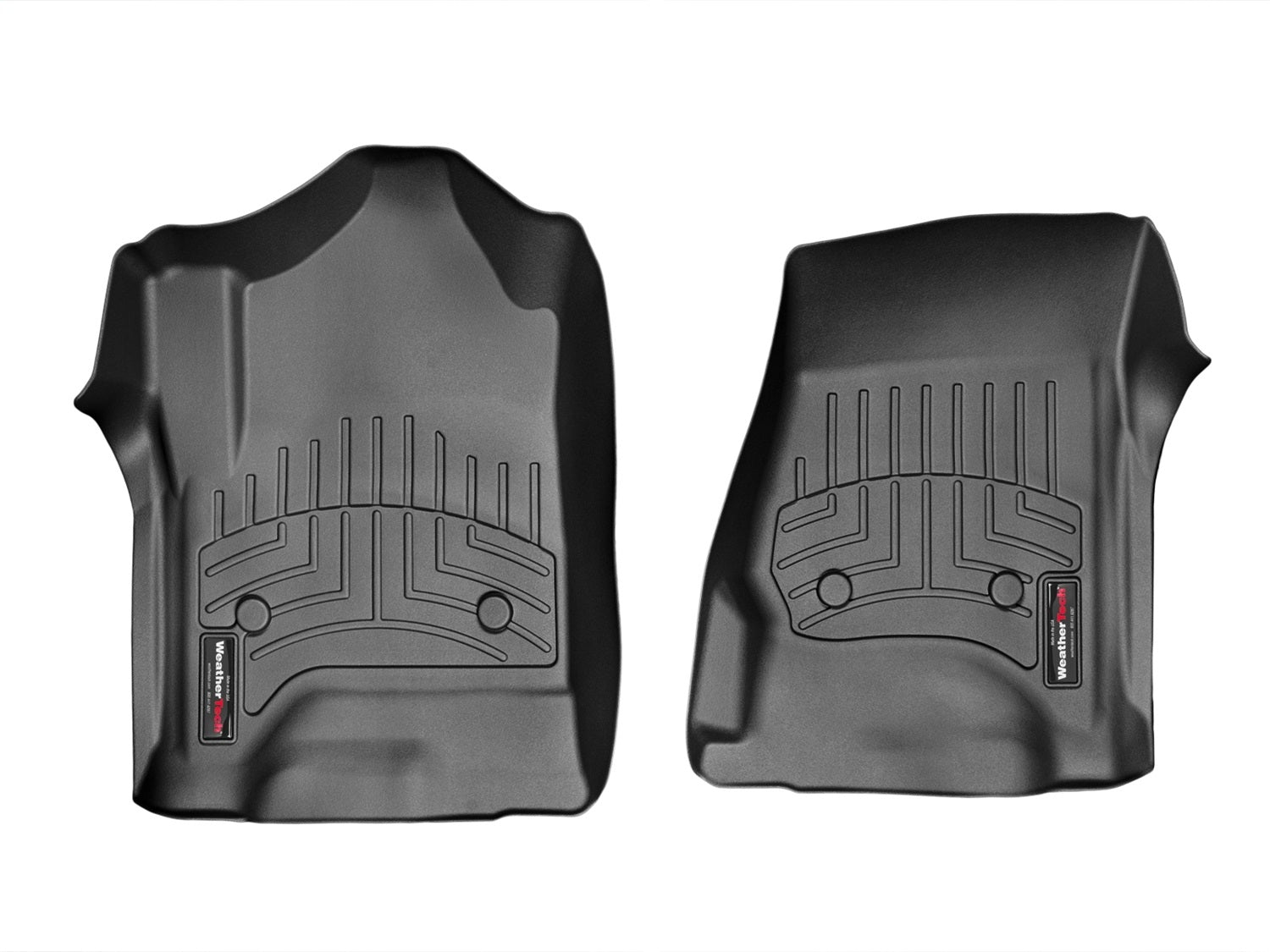 Weathertech - FloorLiner™ DigitalFit® Black Front & Rear Set 15-20 Chevrolet Suburban / 16-19 Chevrolet Suburban-3500-HD