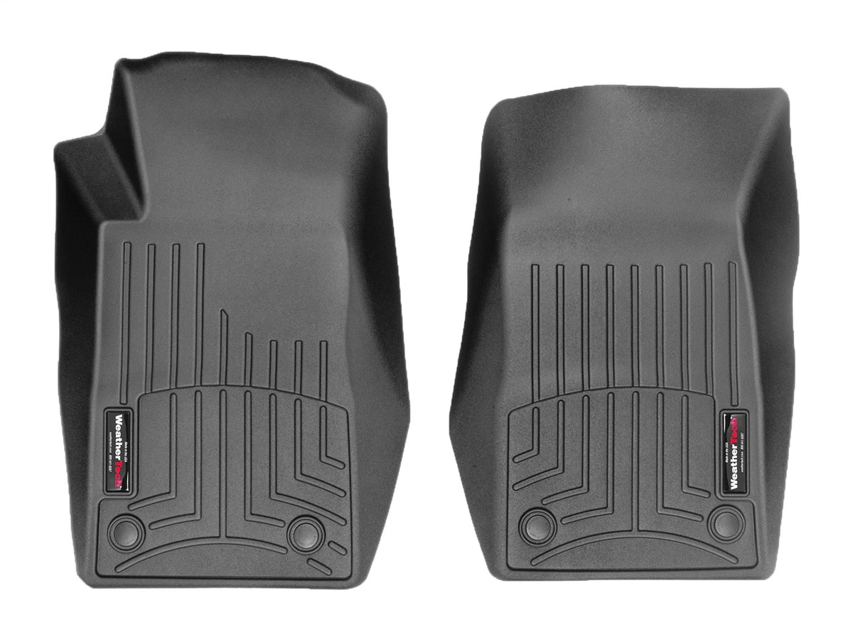 Weathertech - FloorLiner™ DigitalFit® Black Front & Rear Set 14 Chevrolet Camaro - 44612-1-2