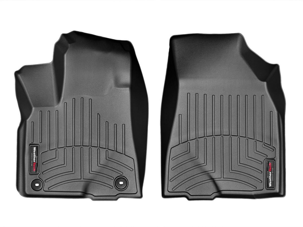 Weathertech - FloorLiner™ DigitalFit® Black Front, Rear & Third Row Set 14-19 Toyota Highlander - 44632-1-2-3