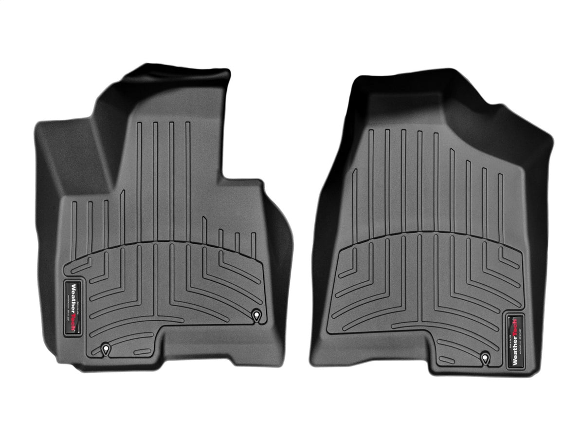 Weathertech - FloorLiner™ DigitalFit® Black Front & Rear Set 13-15 Hyundai Tucson / 14-16 Kia Sportage - 446451-442924