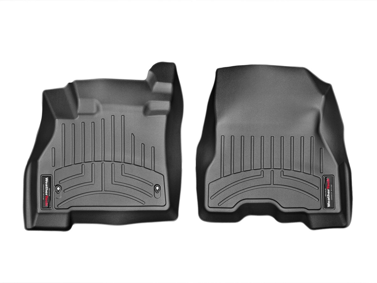 Weathertech - FloorLiner™ DigitalFit® Black Front & Rear Set 11-12 Nissan LEAF - 446731-445502