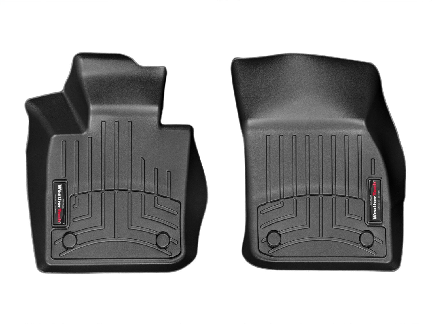 Weathertech - FloorLiner™ DigitalFit® Black Front & Rear Set 16-24 Mini Cooper - 446751-449502