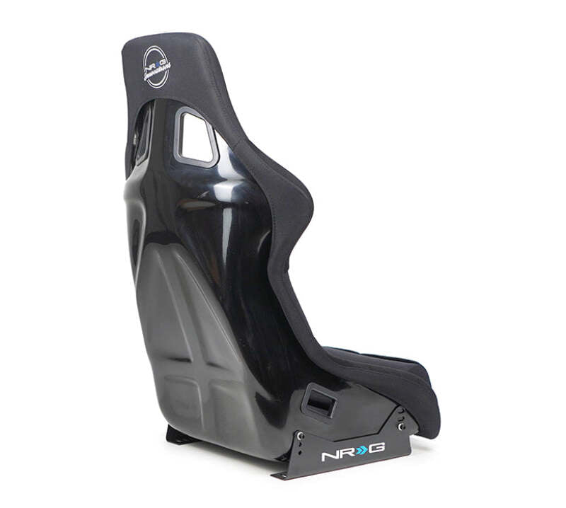 NRG FRP Bucket Seat Black - X Large - FRP-304BK-NRG - close-up view
