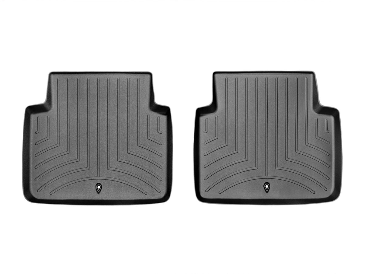 Weathertech - FloorLiner™ DigitalFit® Black Front & Rear Set 17-20 Genesis G80 / 15-16 Hyundai Genesis - 44700-1-2