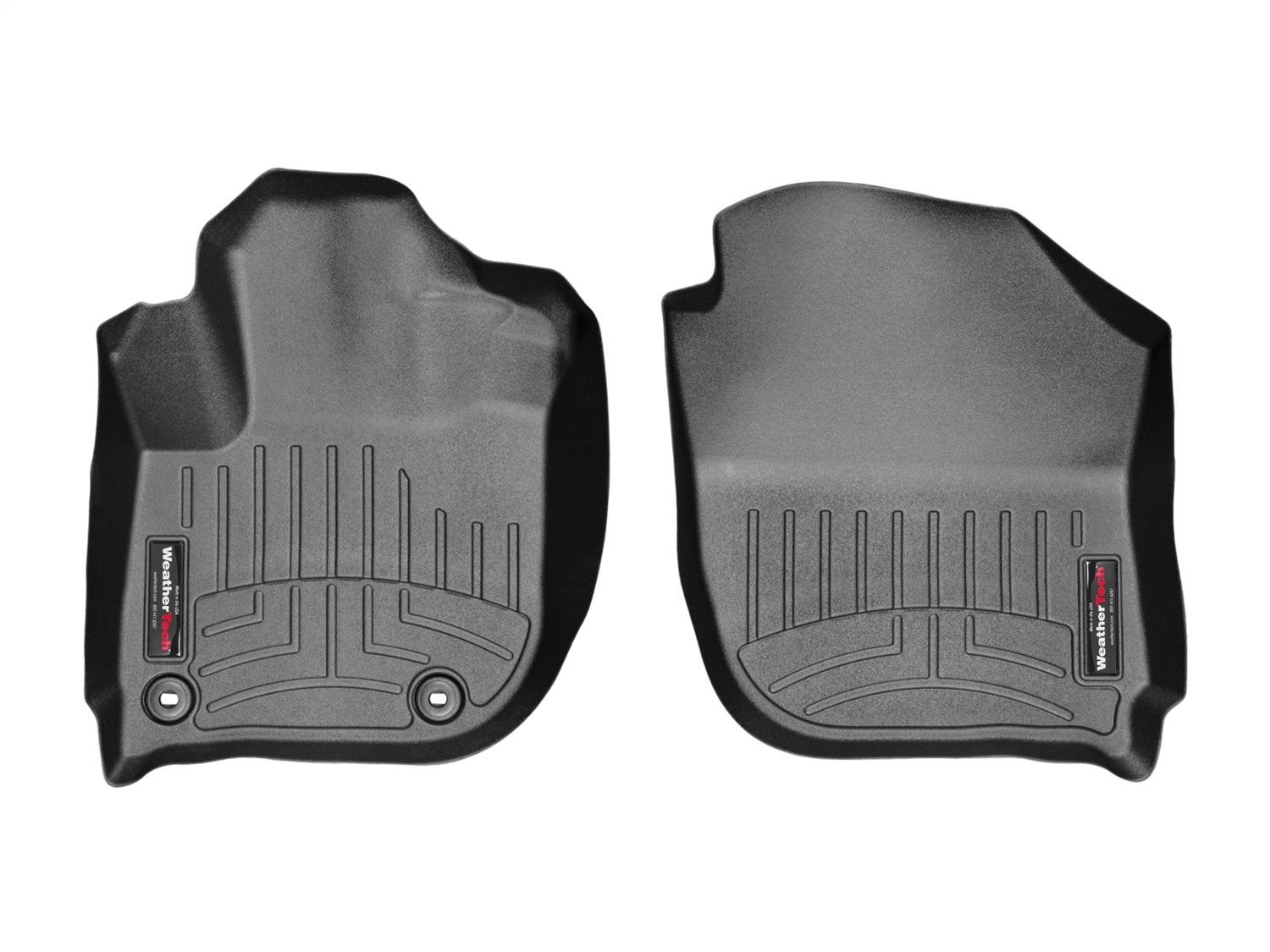 Weathertech - FloorLiner™ DigitalFit® Black Front & Rear Set 16-22 Honda HR-V - 44705-1-3