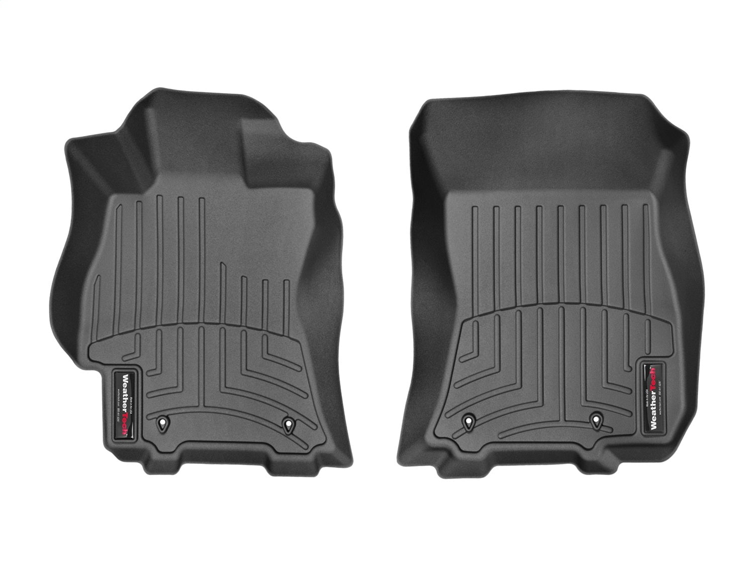 Weathertech - FloorLiner™ DigitalFit® Black Front & Rear Set 15-19 Subaru Legacy / 15-19 Subaru Outback - 44708-1-2