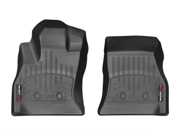 Weathertech - FloorLiner™ DigitalFit® Black Front & Rear Set 14-18 Fiat 500L - 447291-445262
