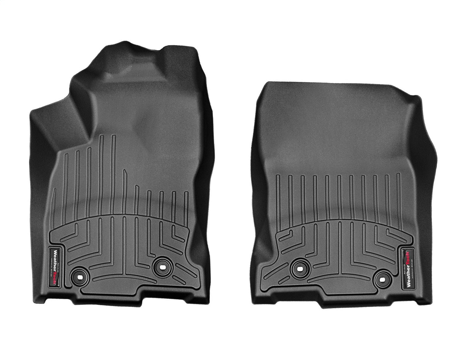 Weathertech - FloorLiner™ DigitalFit® Black Front & Rear Set 15-21 Lexus NX - 44749-1-2IM