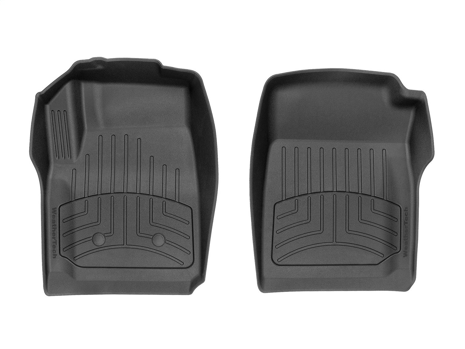 Weathertech - FloorLiner™ HP Black Front & Rear Set 15-22 Chevrolet Colorado / 15-22 GMC Canyon - 447511IM-447513