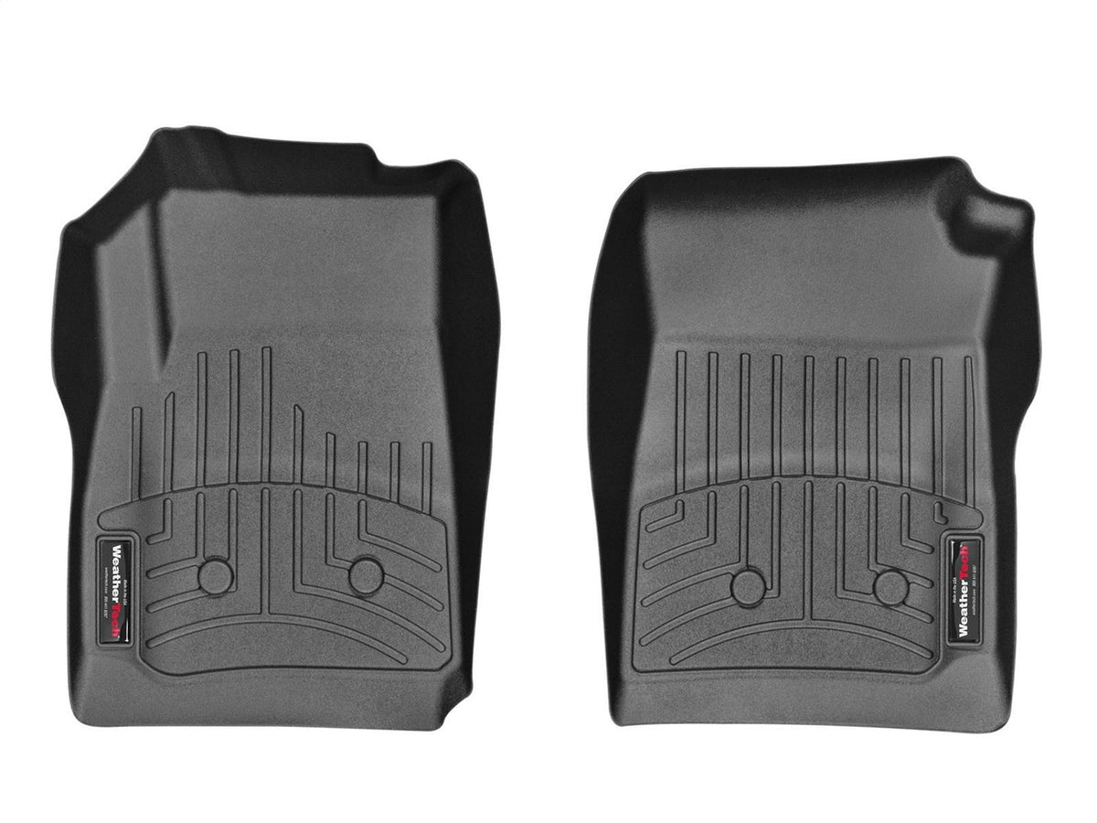 Weathertech - FloorLiner™ DigitalFit® Black Front & Rear Set 15-22 Chevrolet Colorado / 15-22 GMC Canyon - 44751-1-3IM
