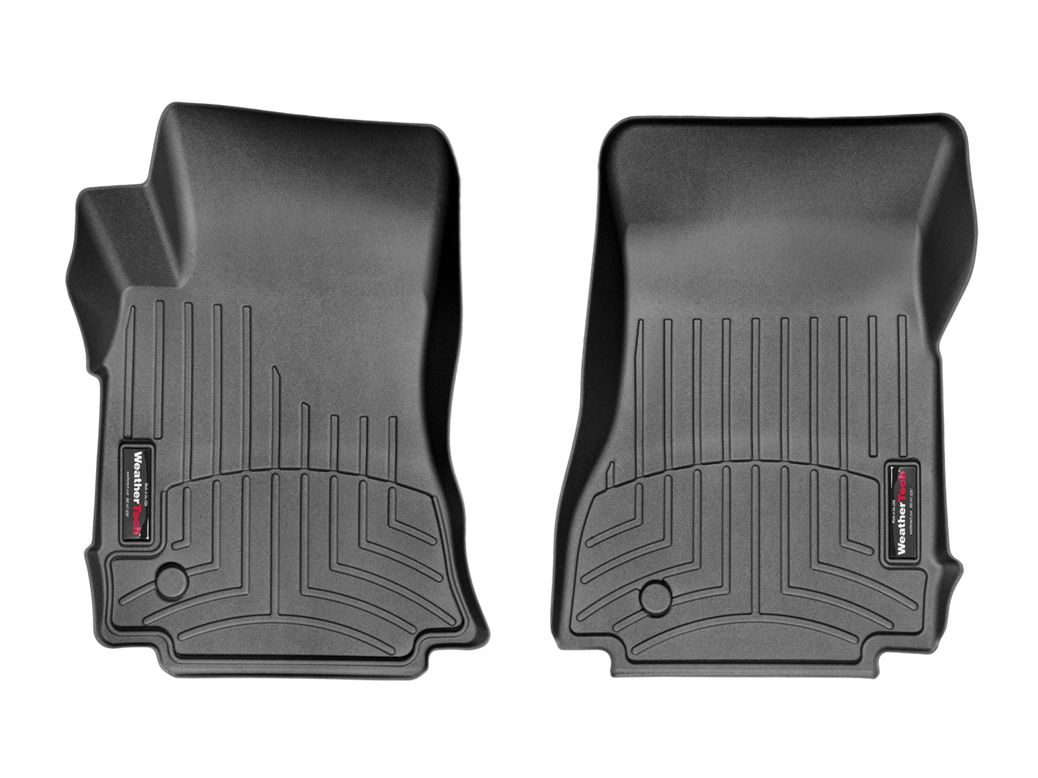 Weathertech - FloorLiner™ DigitalFit® Black Front & Rear Set 11-14 Cadillac CTS - 447641-441492