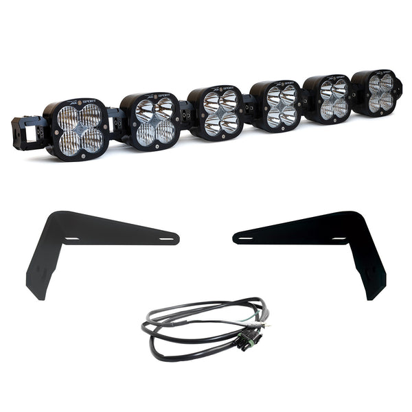Baja Designs Ford Bronco Steel Bumper 6 XL PRO Upfitter Kit