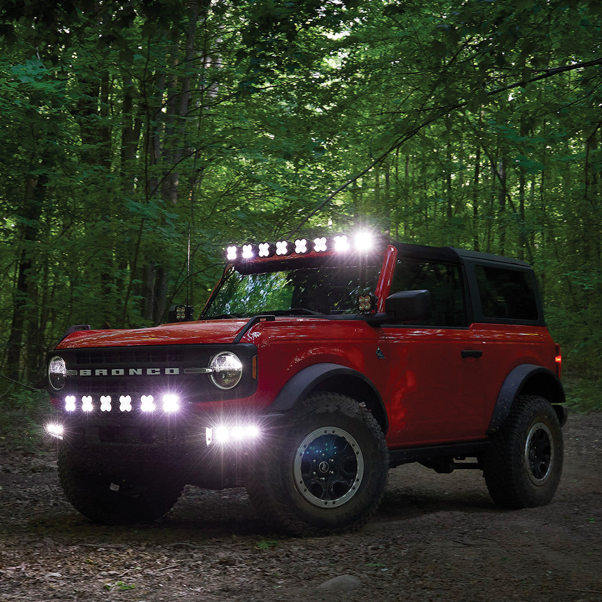 Baja Designs Ford Bronco Steel Bumper 6 XL PRO - Install