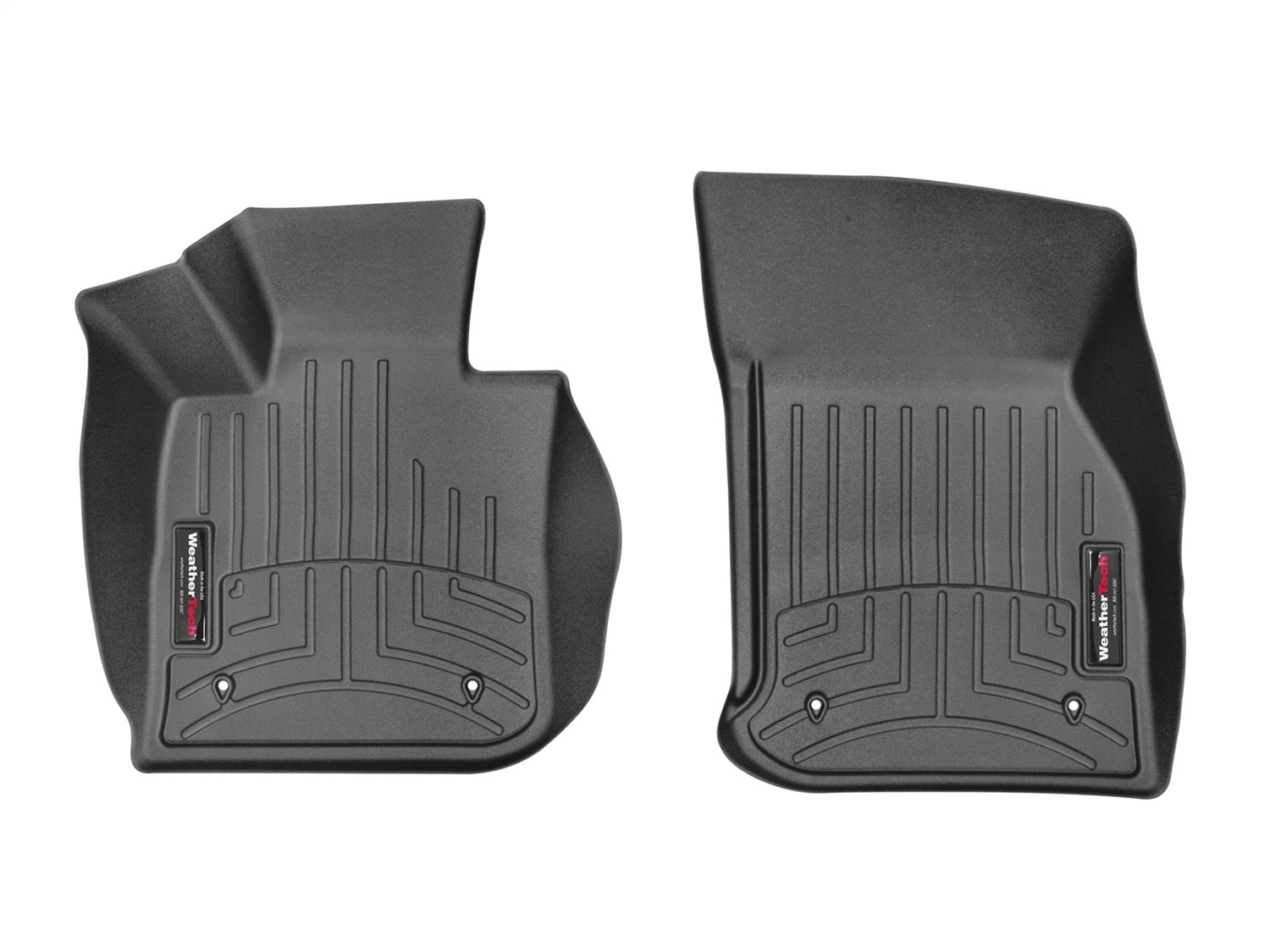 Weathertech - FloorLiner™ DigitalFit® Black Front & Rear Set 22-24 Mini Cooper - 44791-1-2