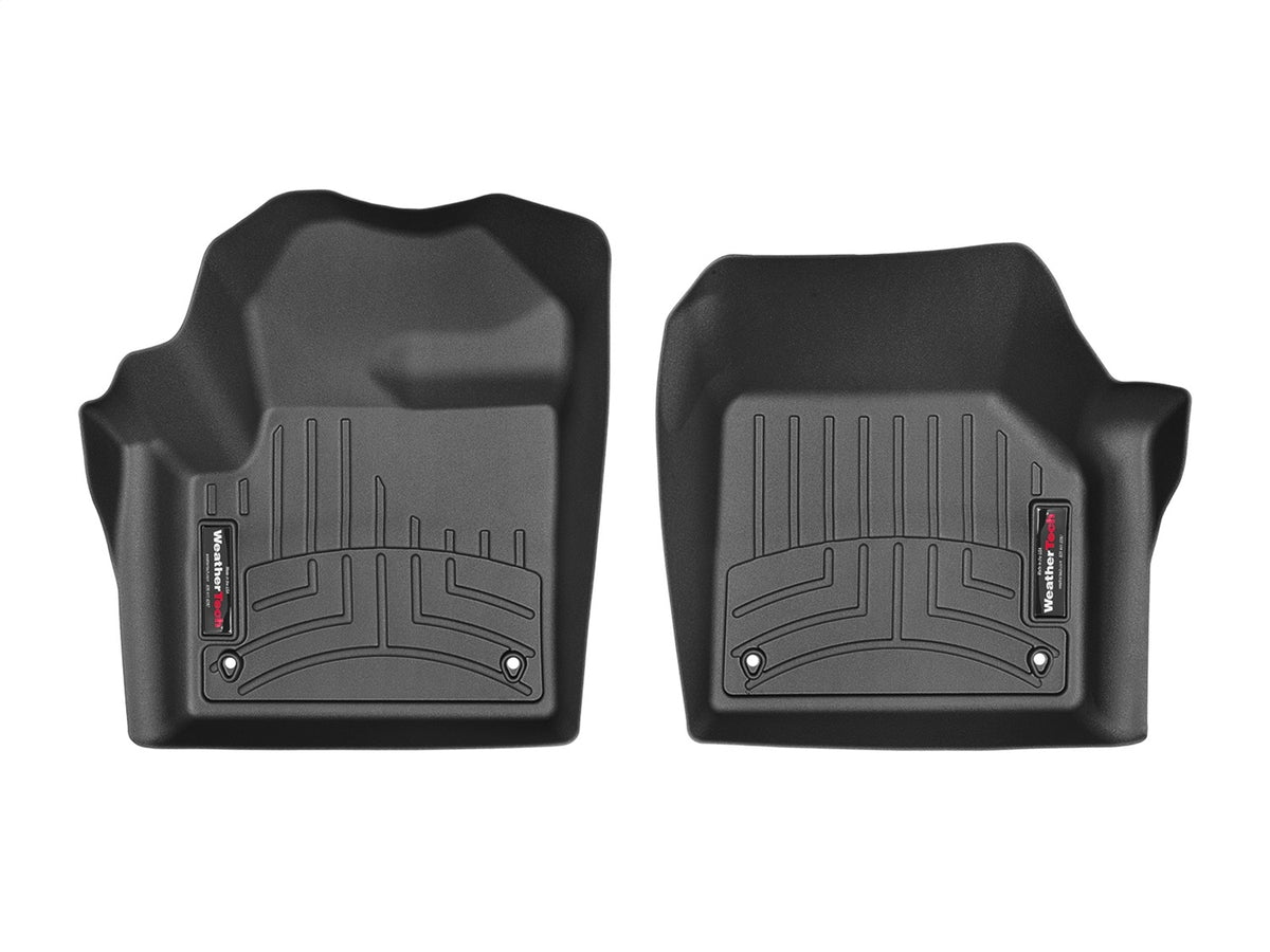 Weathertech - FloorLiner™ DigitalFit® Black Front & Rear Set 15-19 Land Rover Discovery-Sport - 44796-1-2