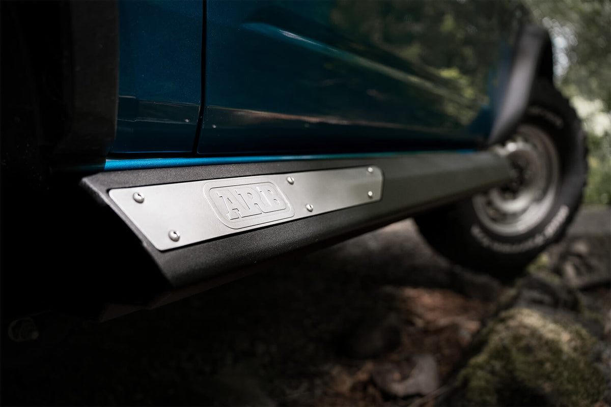 ARB Ford Bronco 2-Door Rock Sliders - 4480020 for 2021-2025 Ford Bronco - front view