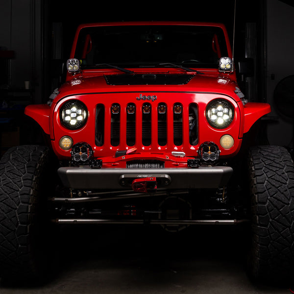 Baja Designs JK DOT LP6 Headlight Kit Clear - Vehicle