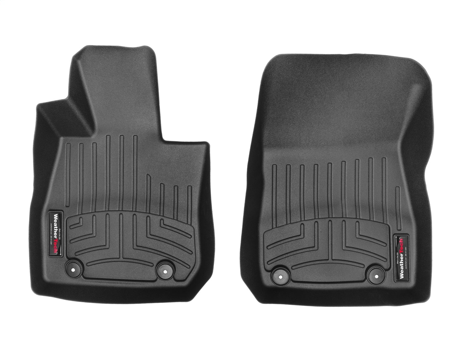 Weathertech - FloorLiner™ DigitalFit® Black Front & Rear Set 16-21 Mazda CX-3 - 44848-1-2