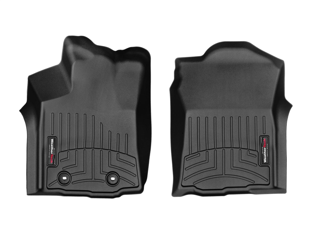 Weathertech - FloorLiner™ DigitalFit® Black Front & Rear Set 16-17 Toyota Tacoma - 448671-440215