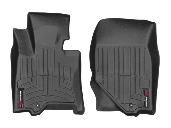 Weathertech - FloorLiner™ DigitalFit® Black Front & Rear Set - 44868-1-2