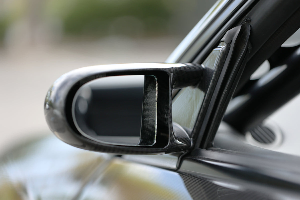 GReddy - Garage Active Group-A Type Dry Carbon Side Mirrors (R32/R33/R34) - 44881103