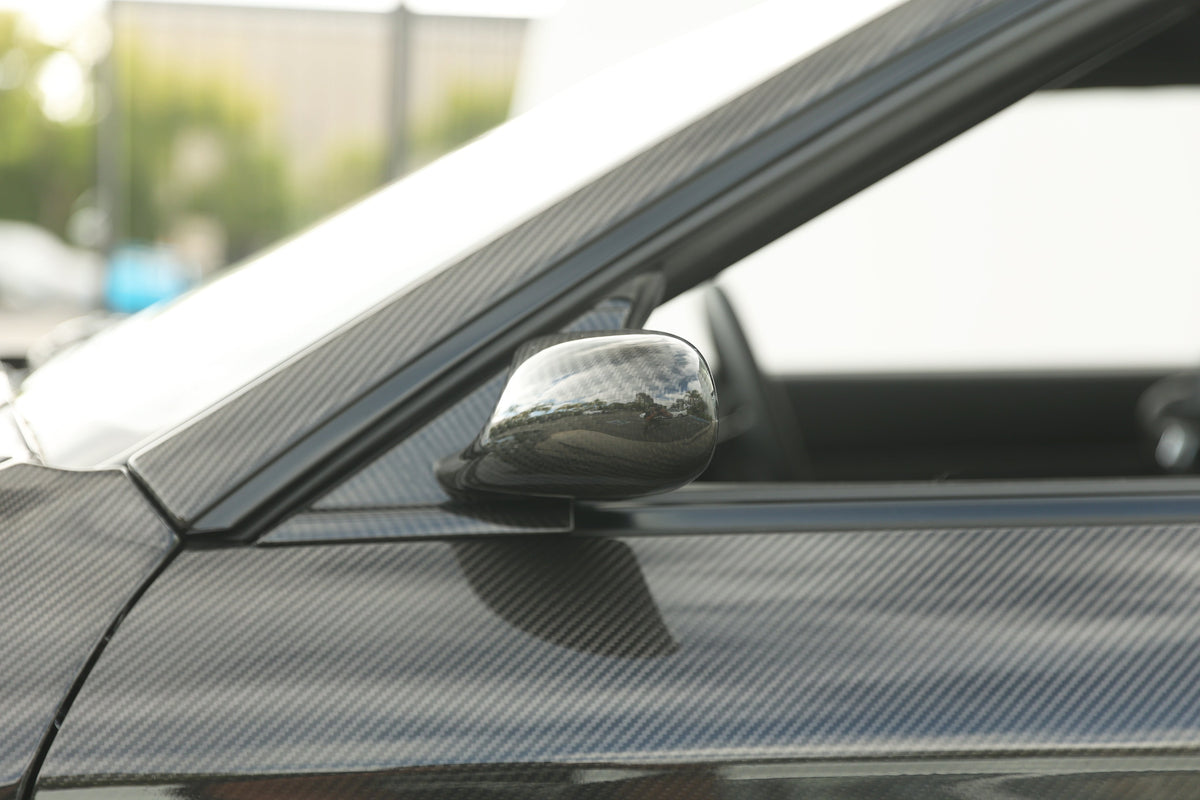 GReddy - Garage Active Group-A Type Dry Carbon Side Mirrors (R32/R33/R34) - 44881104
