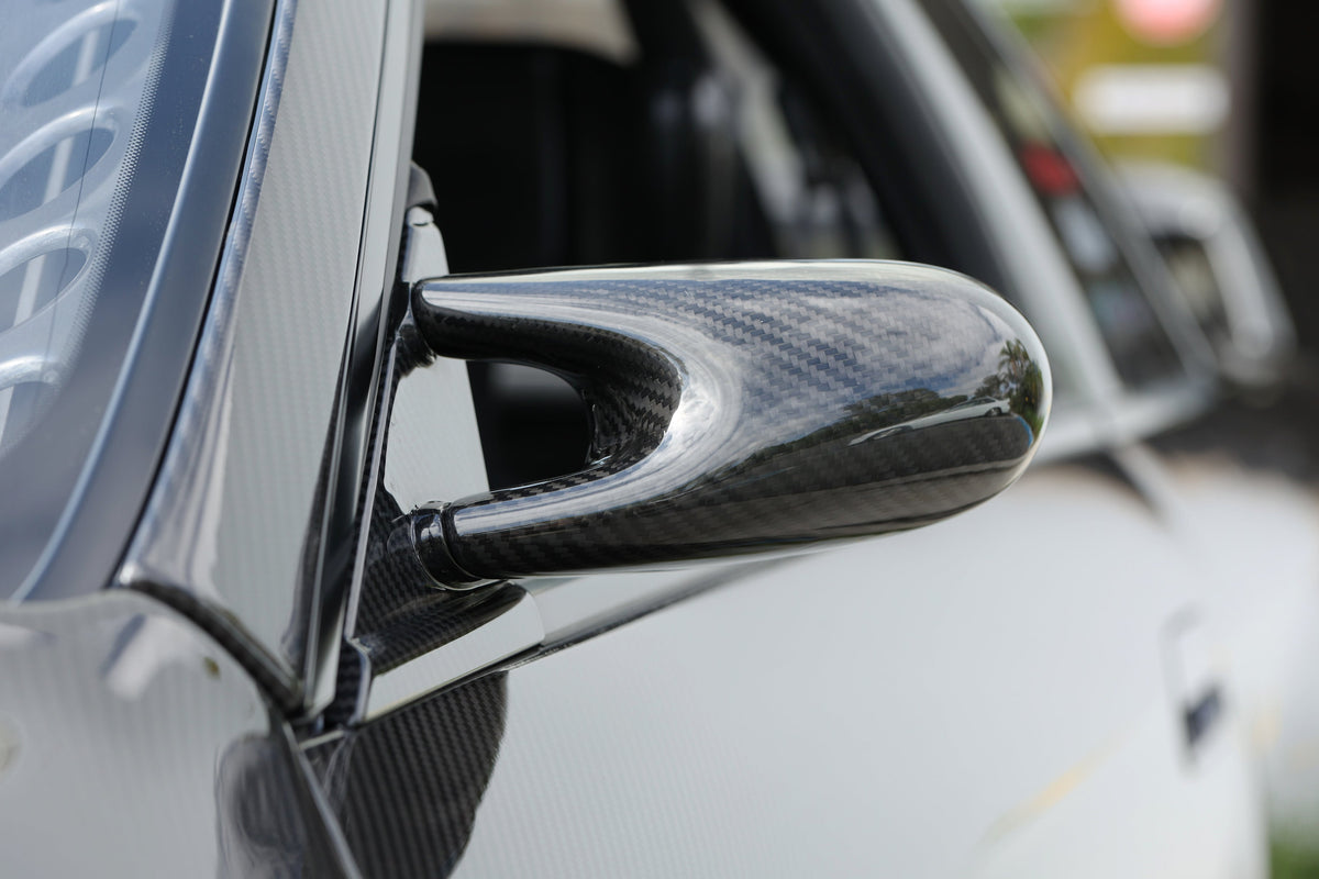 GReddy - Garage Active Group-A Type Dry Carbon Side Mirrors (R32/R33/R34) - 44881104
