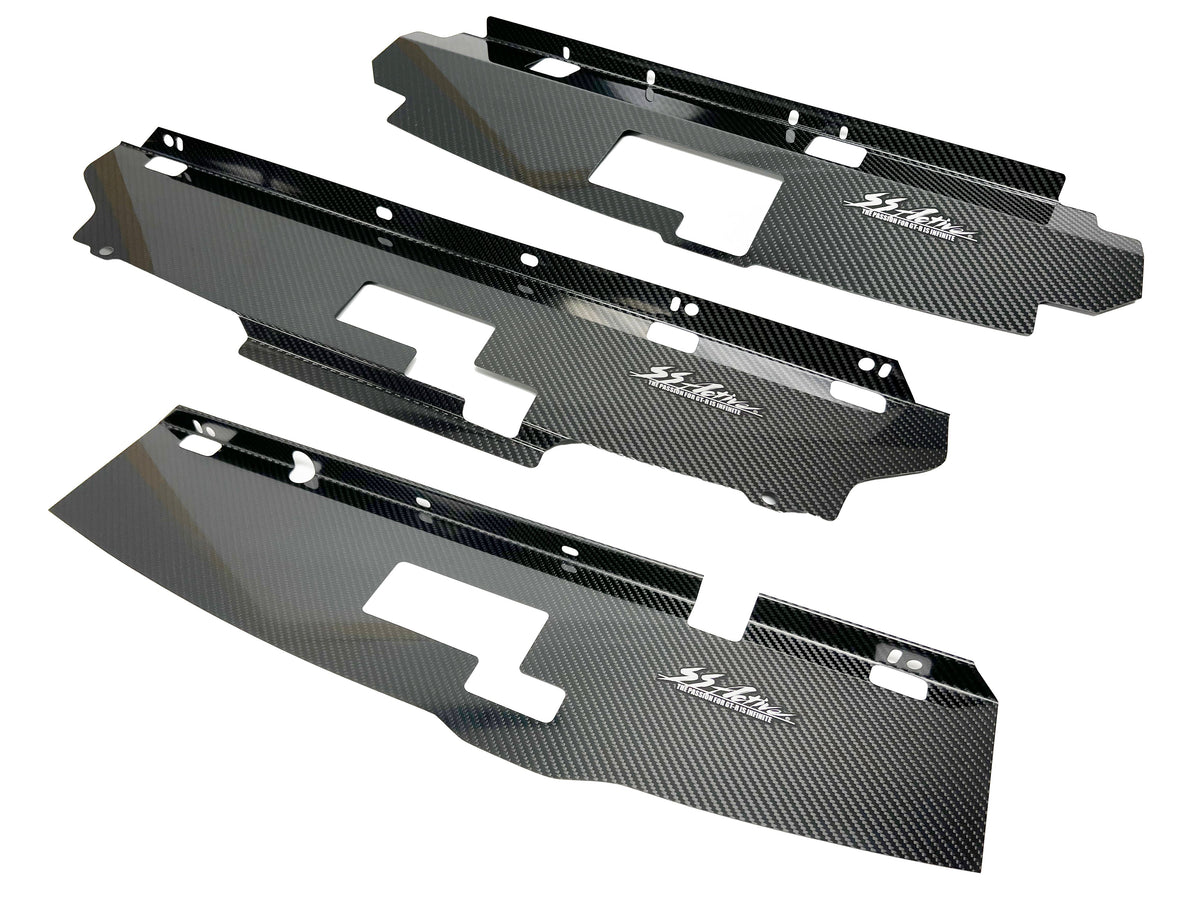 GReddy - Garage Active Dry Carbon Cooling Pannel(s) (R32/R33/R34) - 44883113