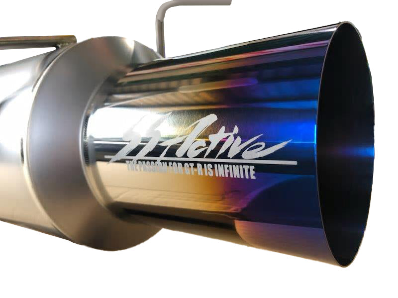 GReddy - Garage Active "SS Active" 90mm Titanium Exhaust(s) (R32/R34) - 44889112