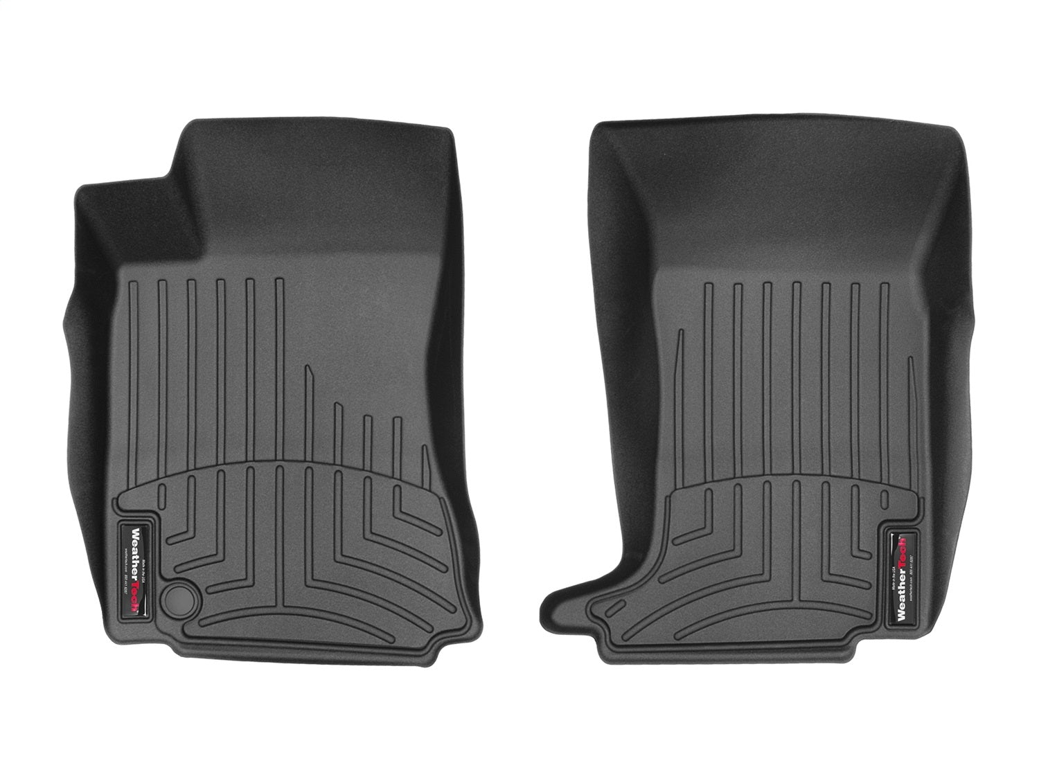 Weathertech - FloorLiner™ DigitalFit® Black Front & Rear Set 10-14 Cadillac CTS - 448991-441492